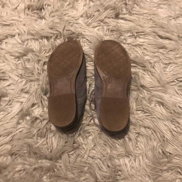 Cynthia Rowley gray Oxford leather shoes - Picture 5 of 7